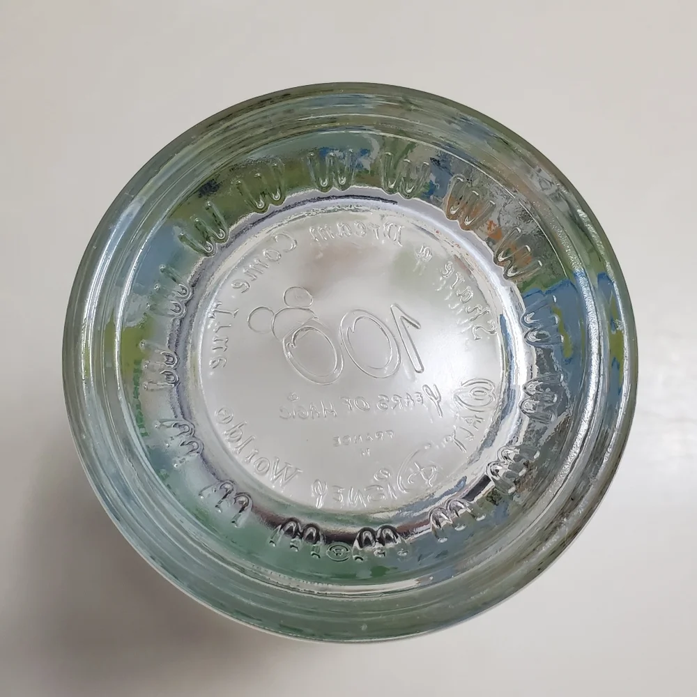 Walt Disney World 100 Years Of Magic Tumbler Glass McDonalds